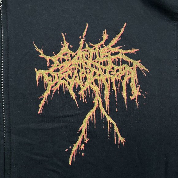 Cattle Decapitation Death Atlas Album Band Zip-Up Hoodie XL - Picture 4 of 4